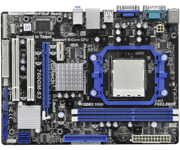 Asrock 760GM-HDV Carte mère Intel AMD 760g Socket am3+ 