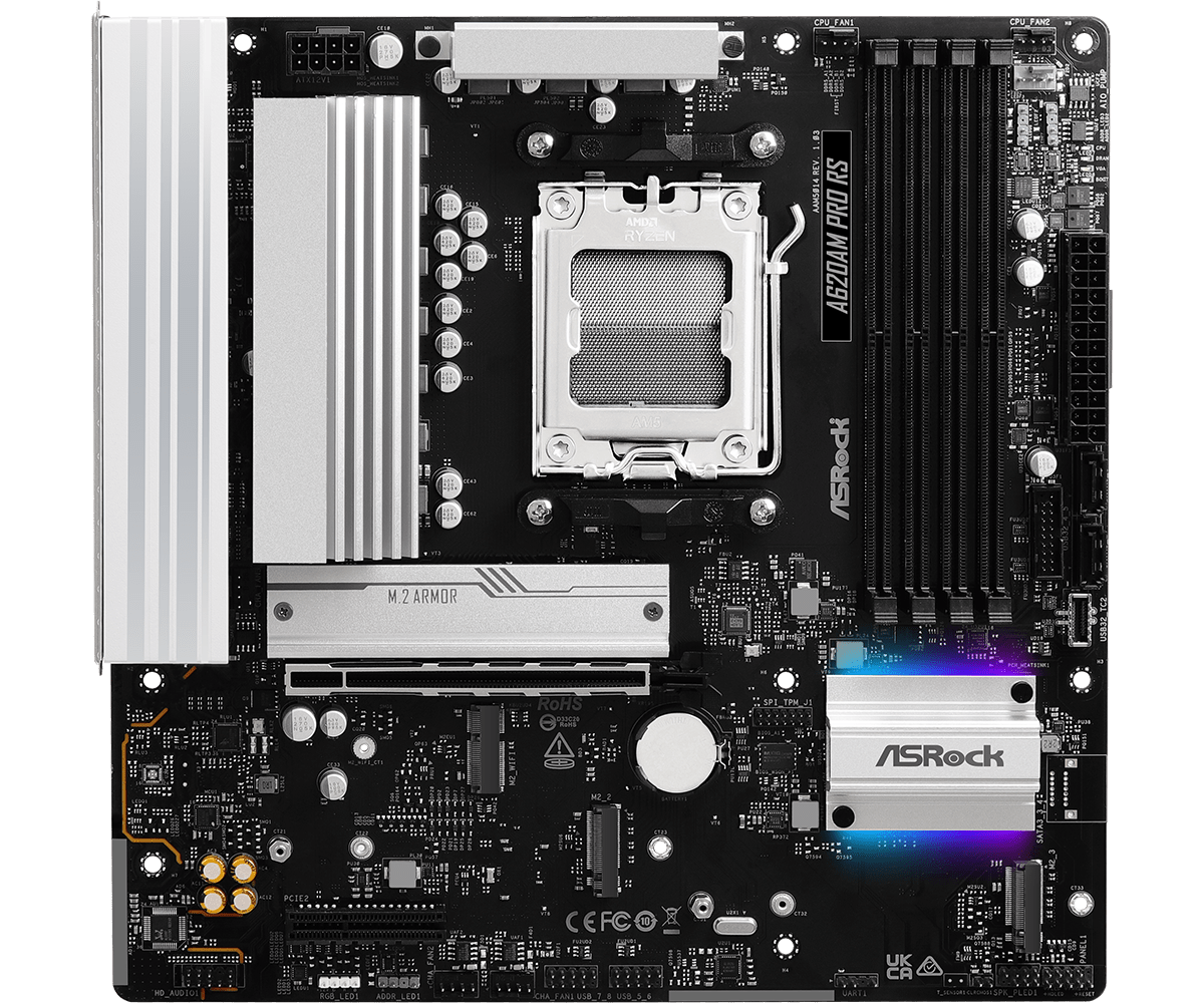 Placa Mãe ASRock A620AM Pro RS