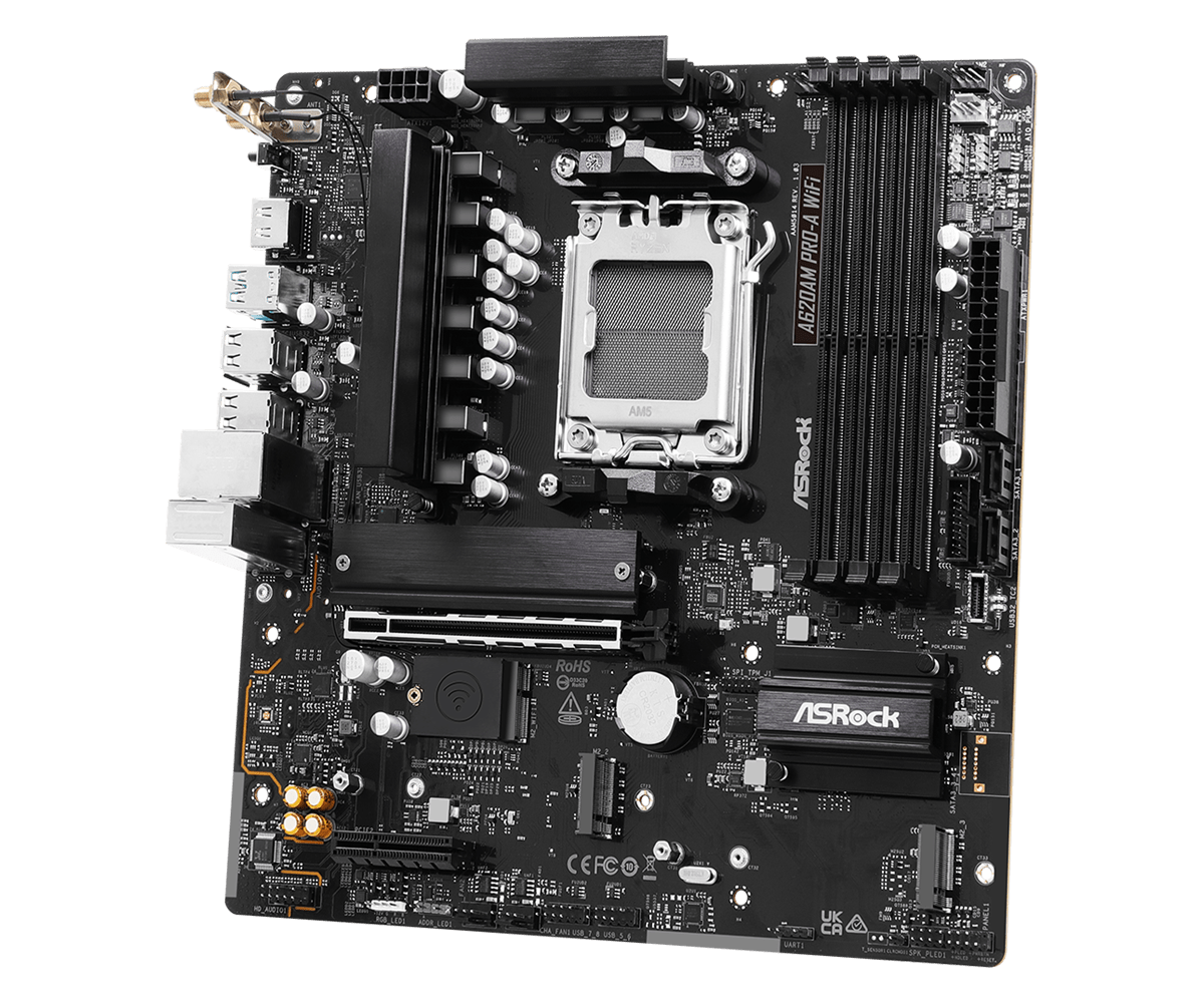 ASRock > A620AM Pro-A WiFi