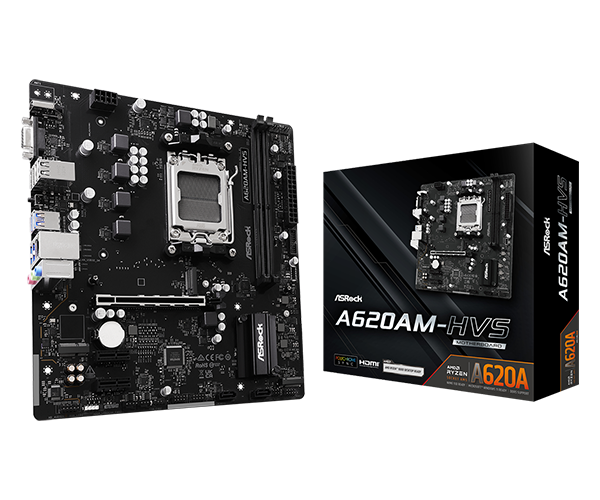 WD-A620様　　専用ページ ASRock > A620AM-HVS