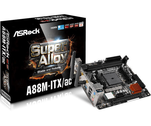ASRock > A88M-ITX/ac