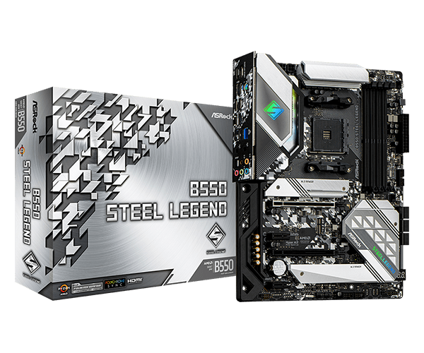Placa Mãe ASRock B550 Steel Legend