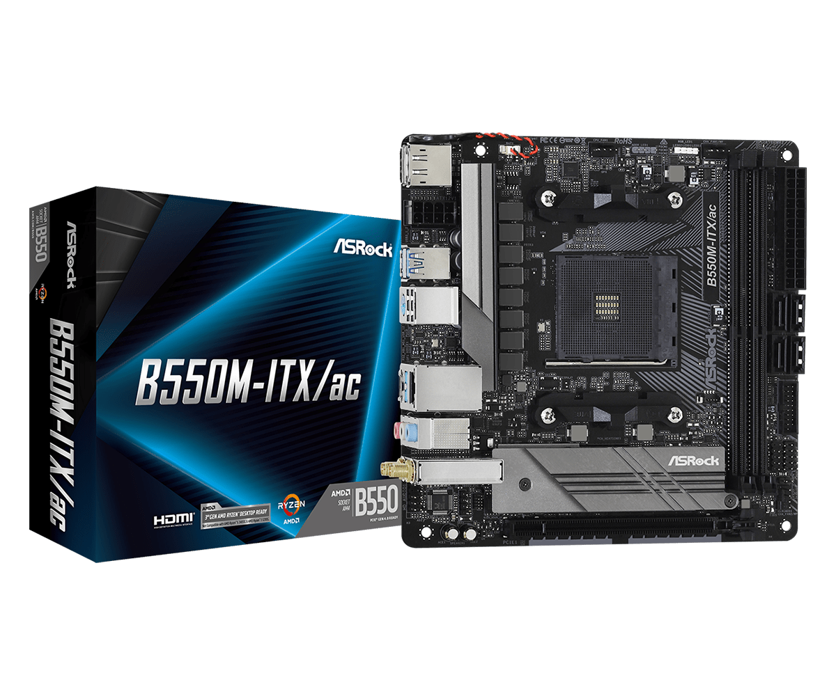 ASRock B550M-ITX/ac 主機板