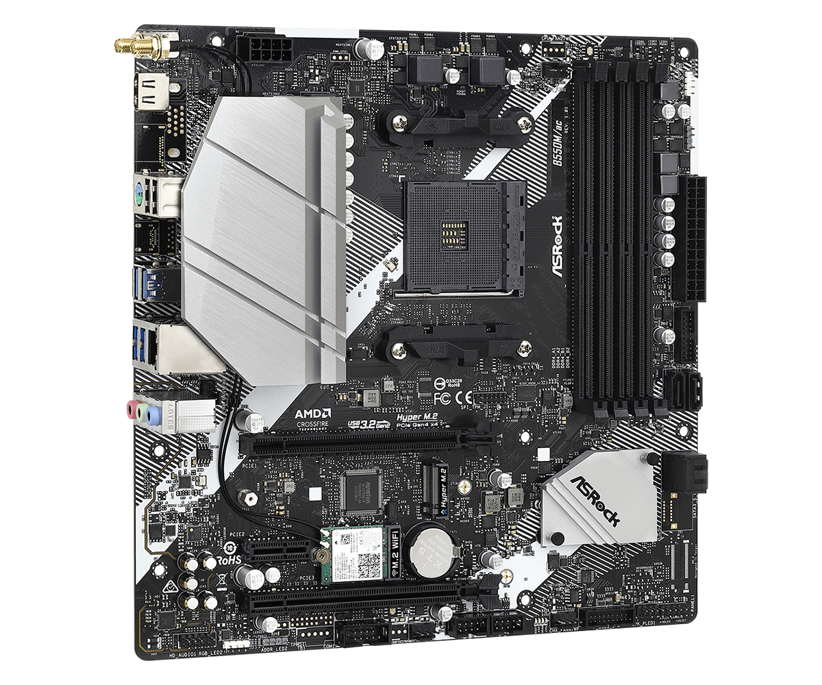 ASRock B550M ac
