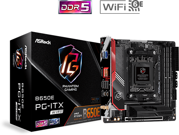 ASRock | B650E PG-ITX WiFi