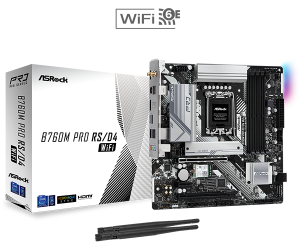 MSI PRO B760-P WIFI DDR4 ATX - Carte mère MSI 