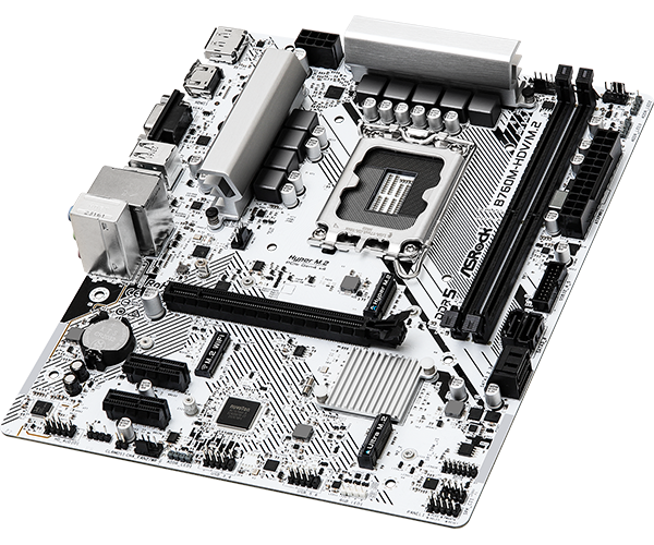 ASROCK B760M-HDV/M.2 WHITE DDR5