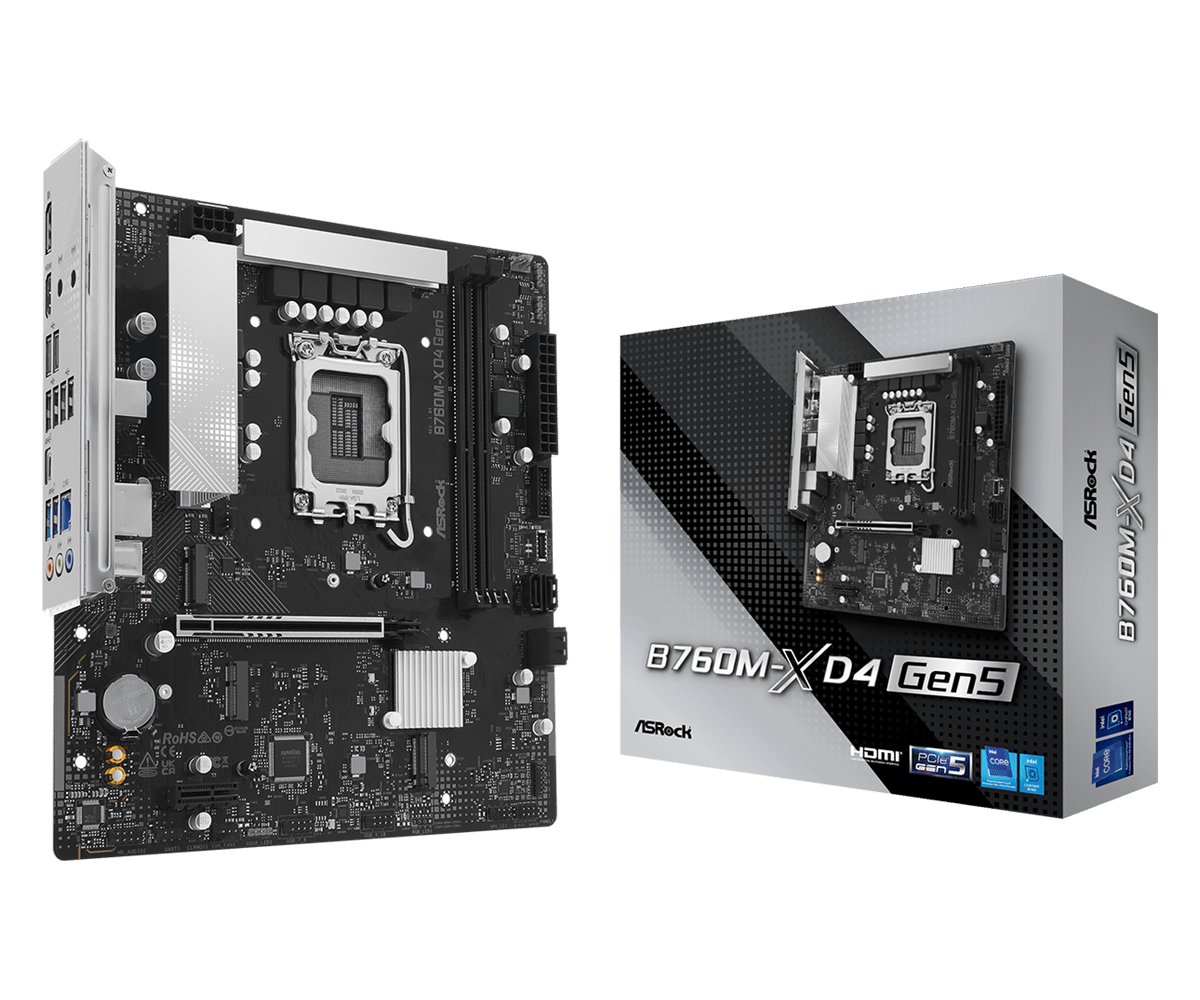 ASRock > B760M-X D4 Gen5