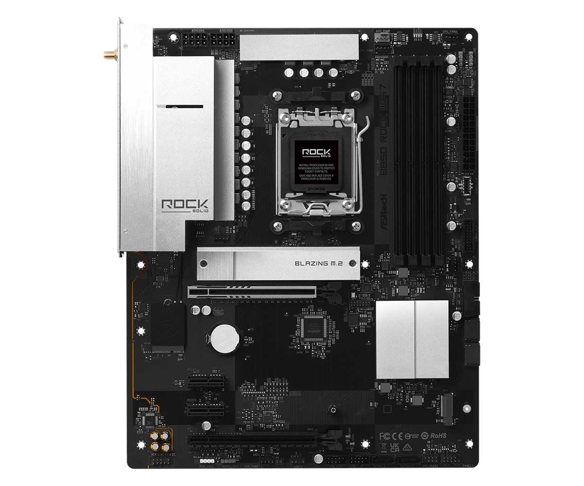 Placa Mãe ASRock B850 Rock WiFi 7