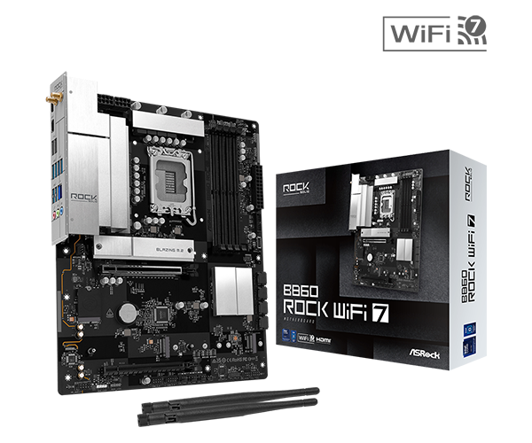 ASRock > B860 Rock WiFi 7