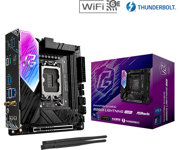 Asrock | b860i lightning wifi komponentko