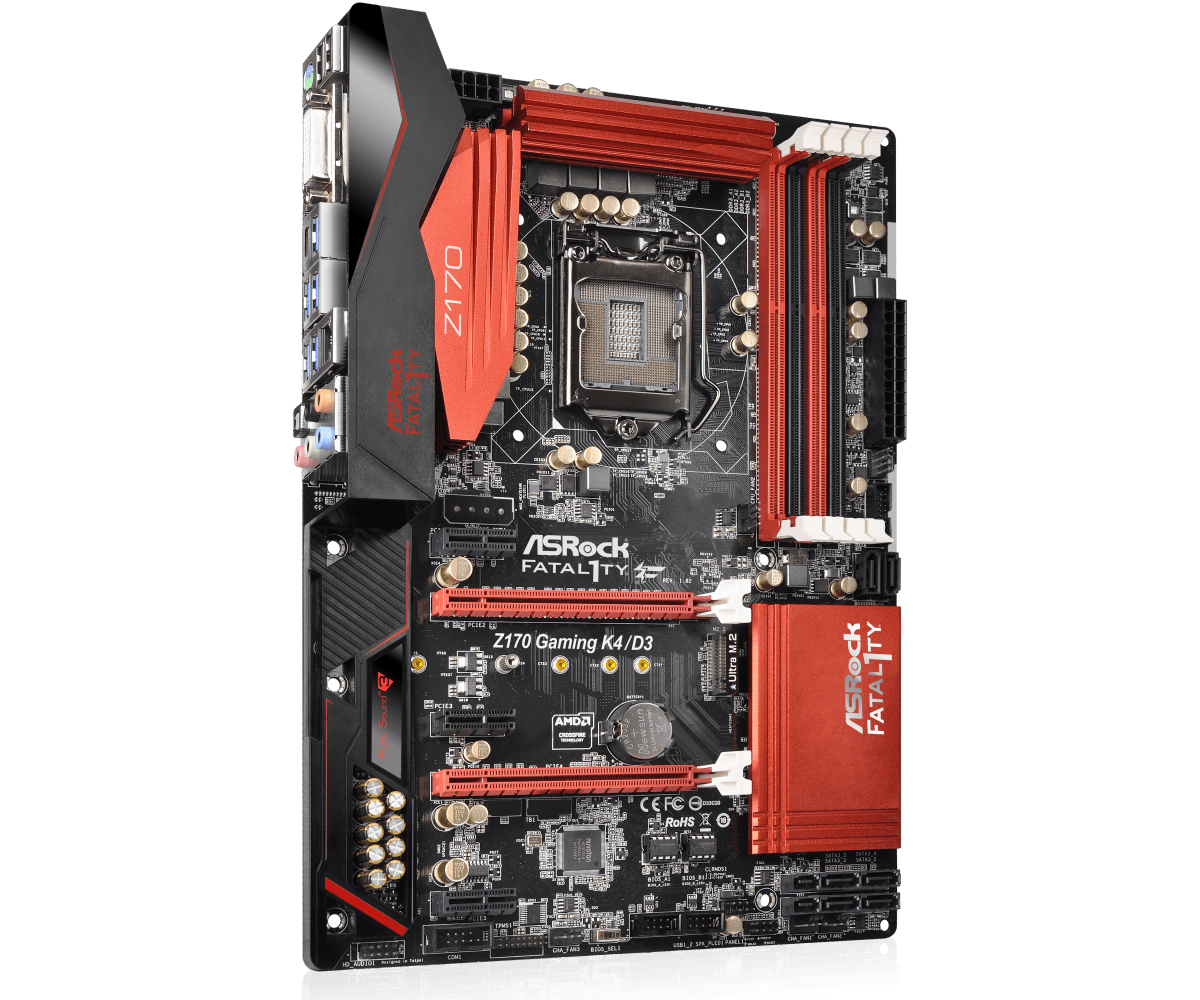 ASRock > Fatal1ty Z170 Gaming K4/D3