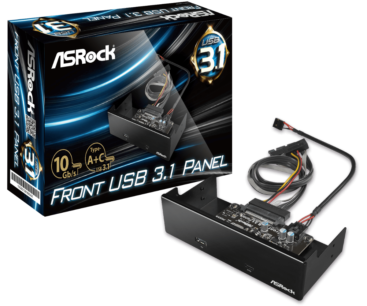 ASRock > Front USB 3.1 Panel