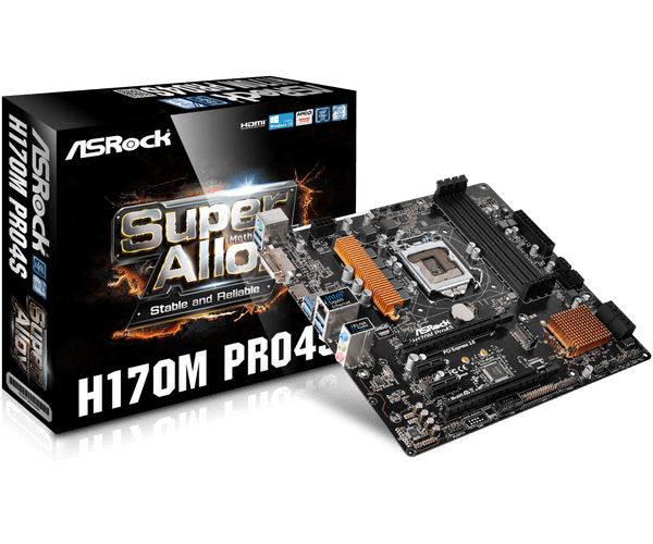 ASRock > H170M Pro4S