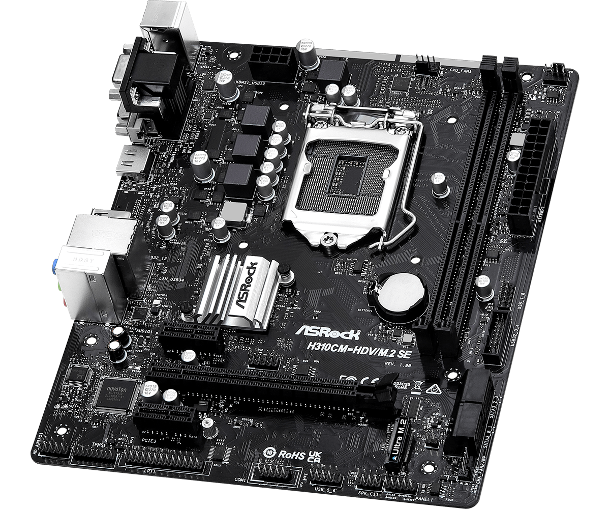 ASRock > H310CM-HDV/M.2 SE