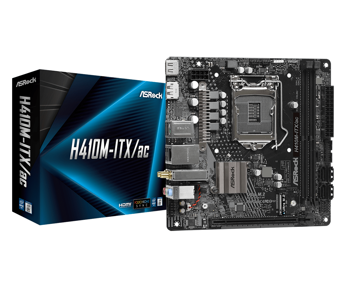 ASRock > H410M-ITX/ac