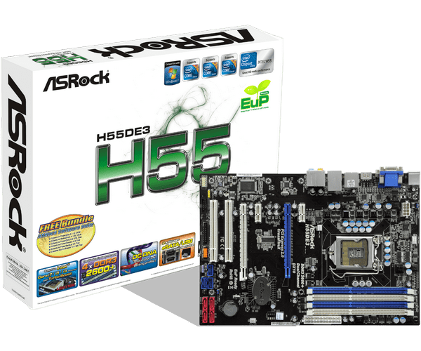ASRock > H55DE3