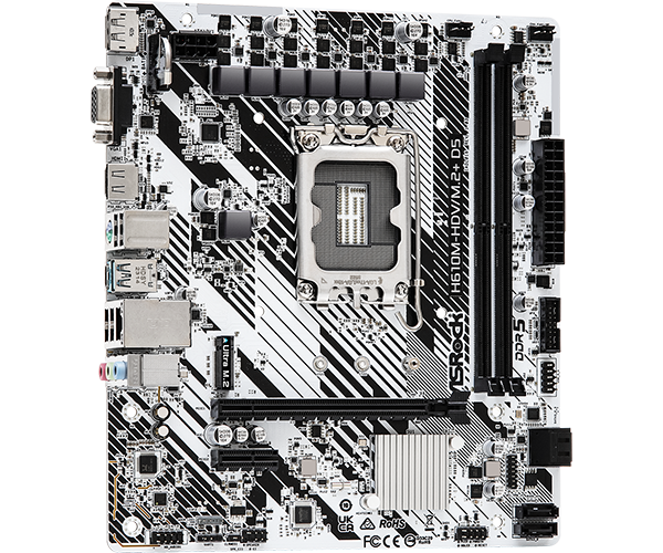 ASROCK H610M-HDV/M.2+ D5 WHITE