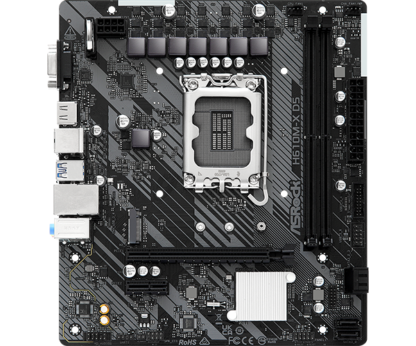ASROCK H610M-X D5 Realtek 2.5G LAN