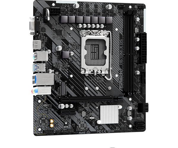 ASROCK H610M-X D5 Realtek 2.5G LAN