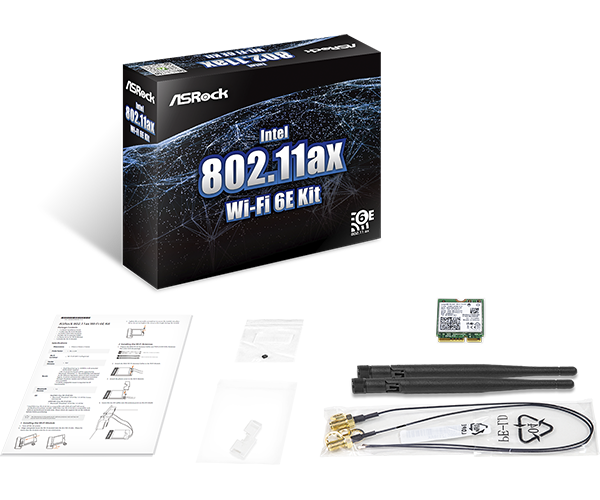 ASRock > Intel 802.11ax Wi-Fi 6E Kit