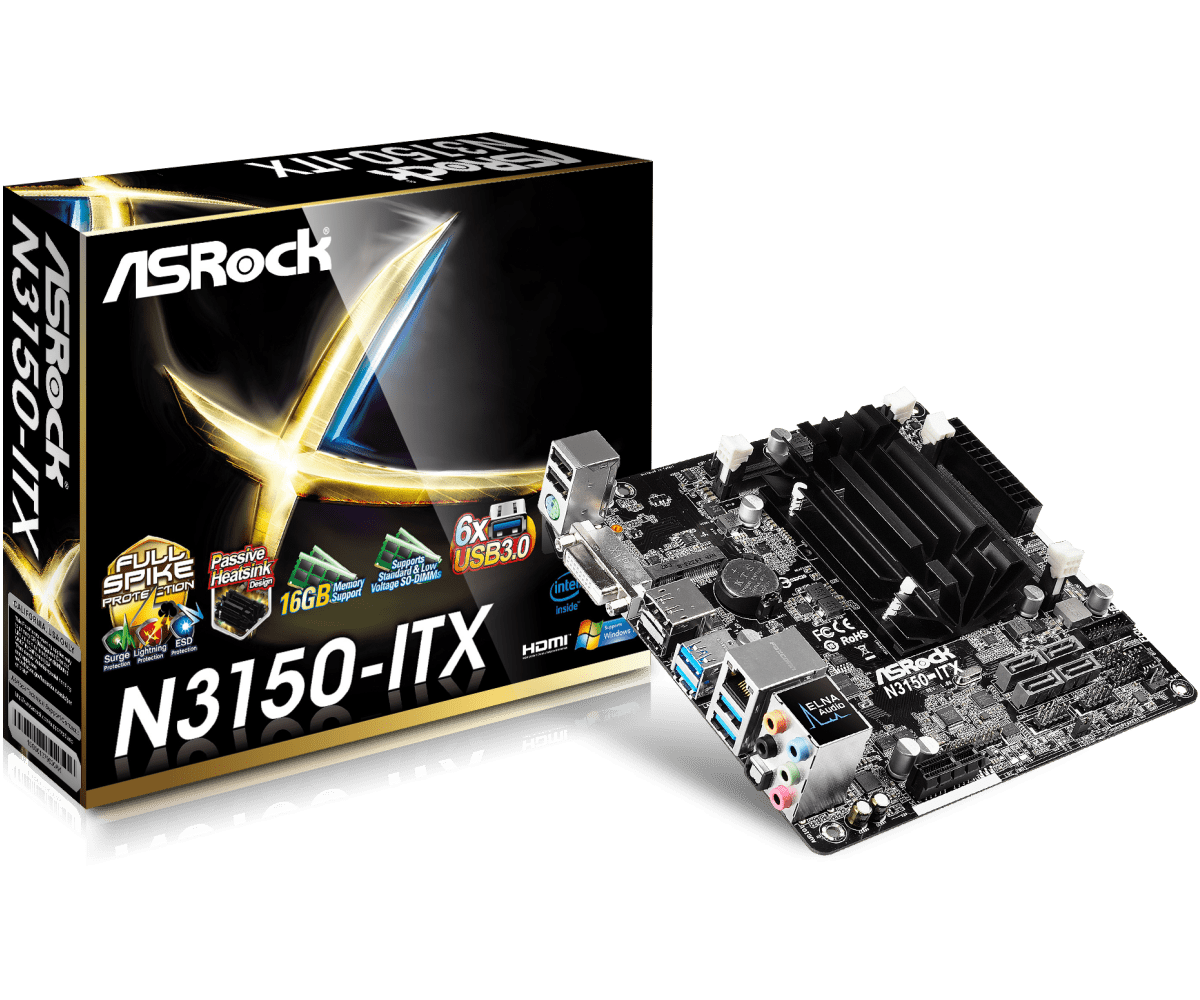 华擎科技 > N3150-ITX