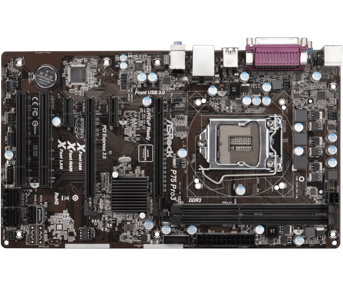 ASRock > P75 Pro3