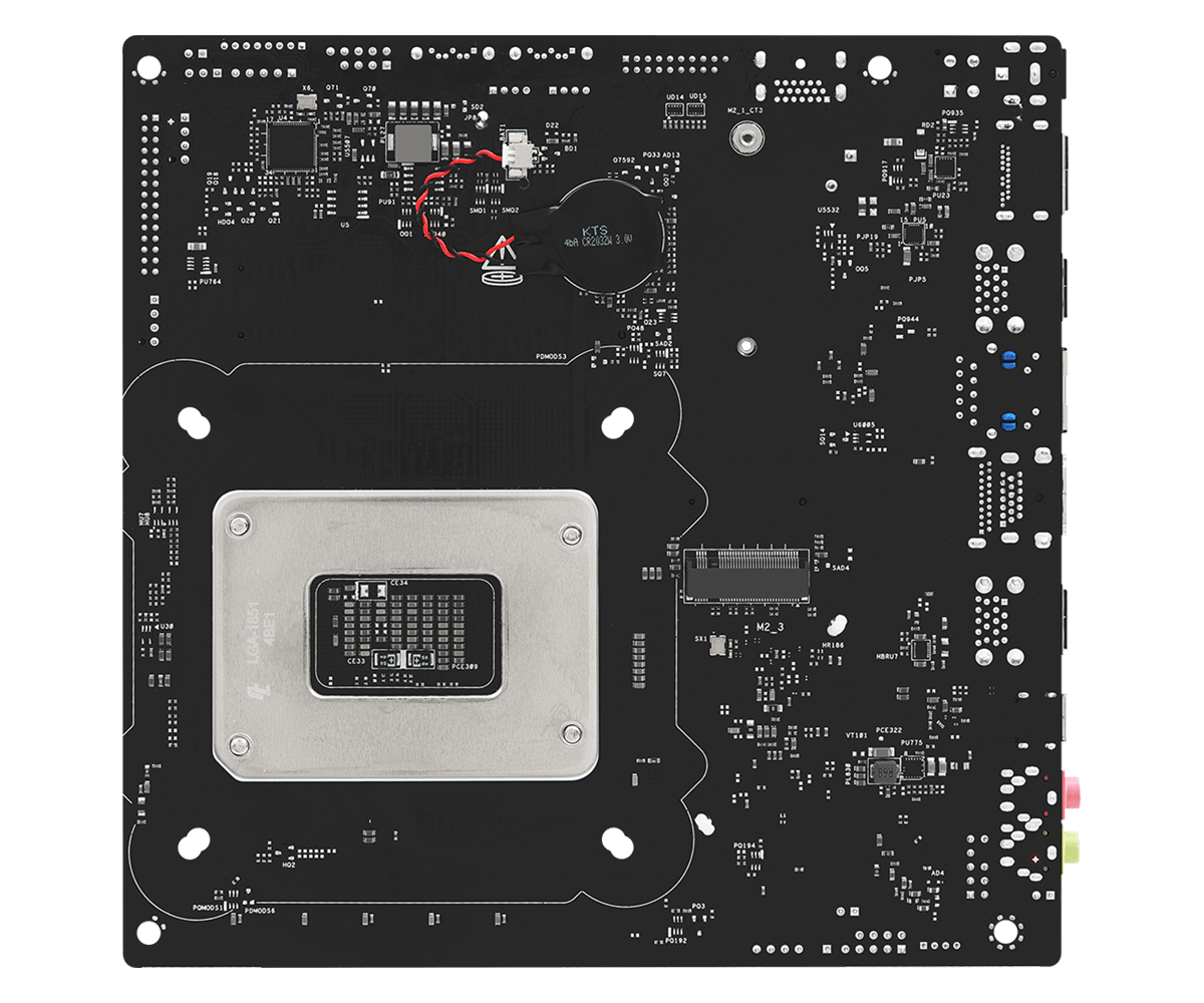 华擎科技 > Q870TM-ITX/TPM/TB4/DP