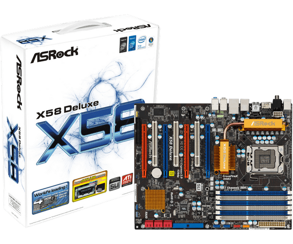 #5994 ASRock d2778-c14-gs1 Intel x58 ATX placa madre Socket 1366 