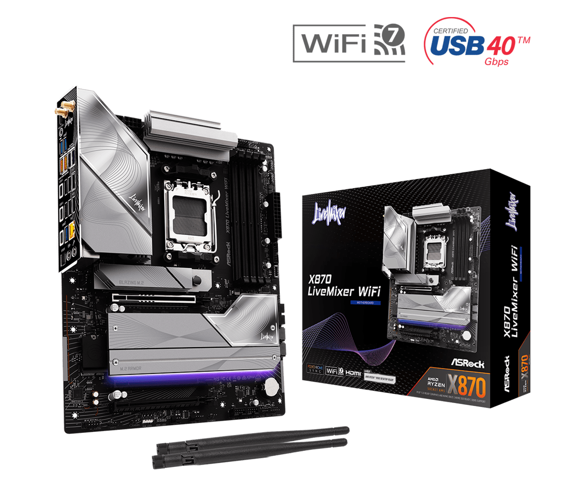 ASROCK X870 LIVEMIXER WIFI