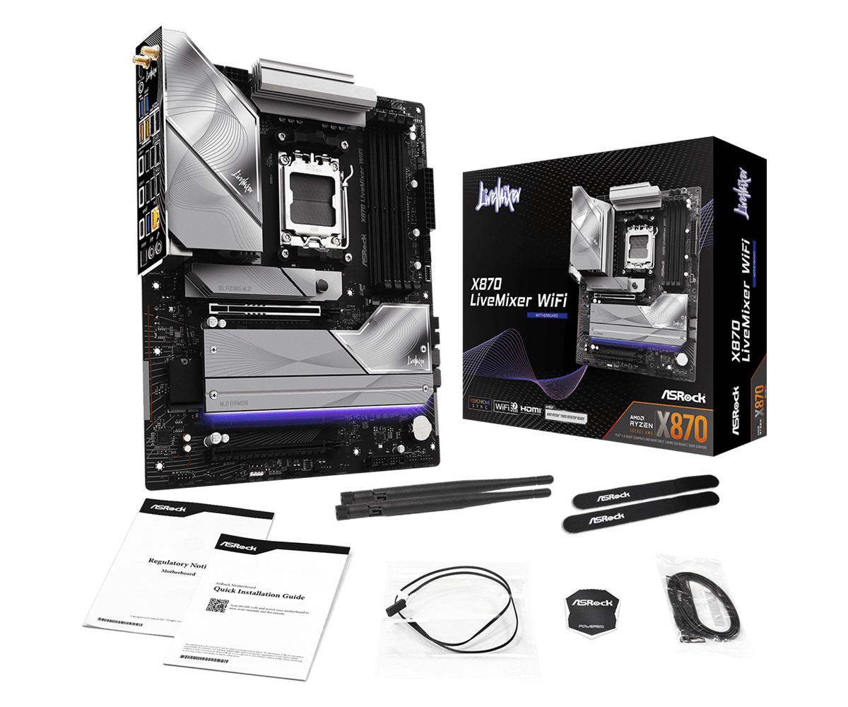 ASROCK X870 LIVEMIXER WIFI