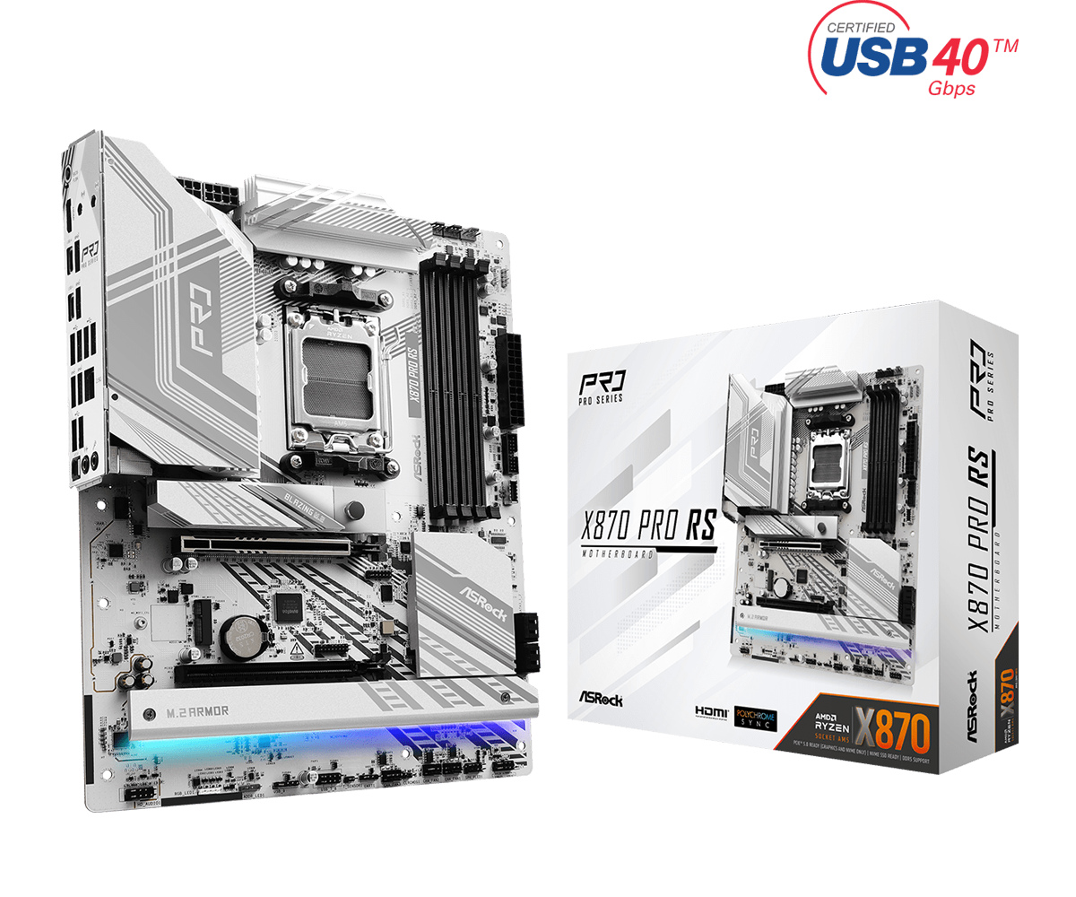 ASRock X870 Pro RS manufacturer reference photograph
