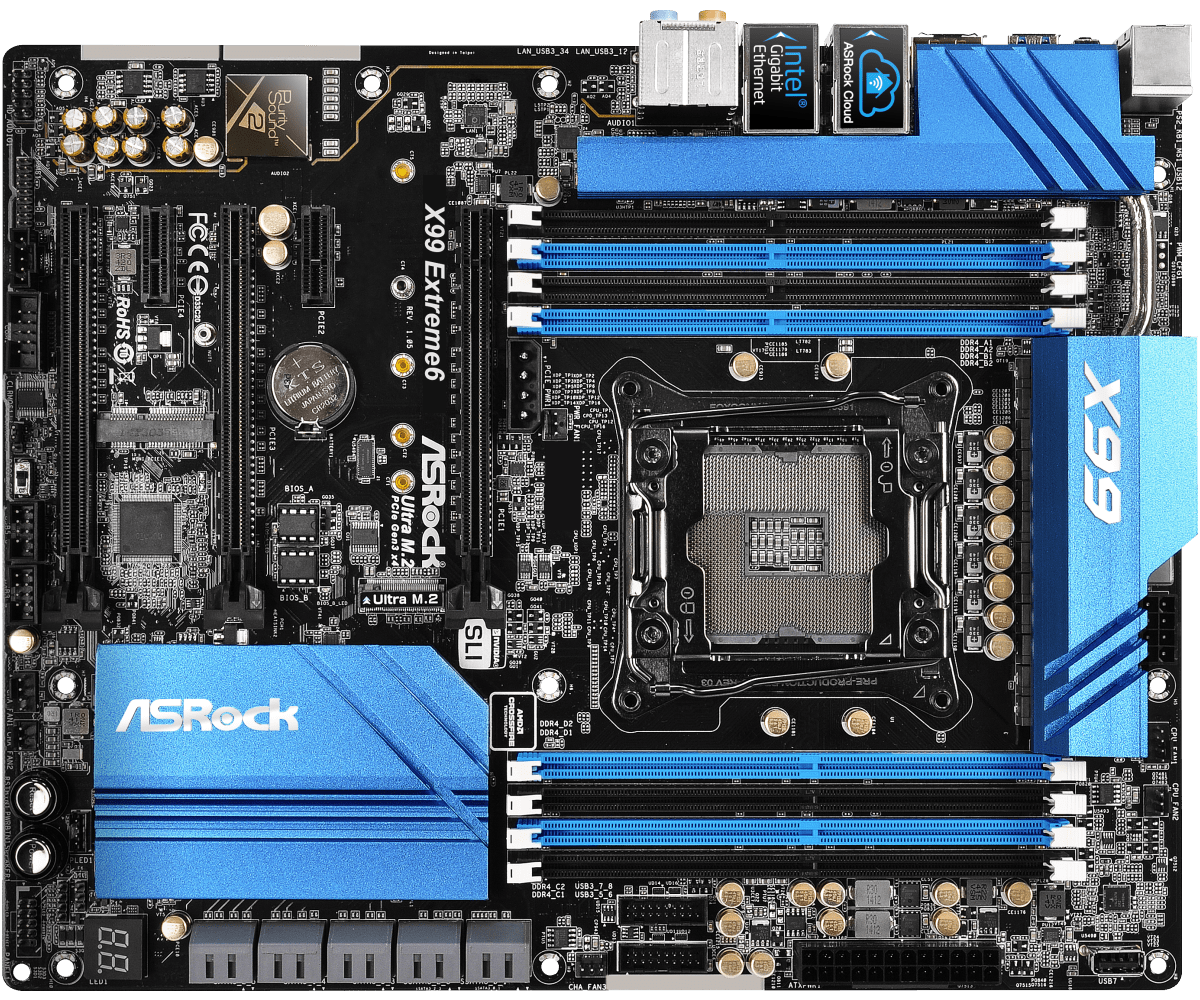 ASRock > X99 Extreme6