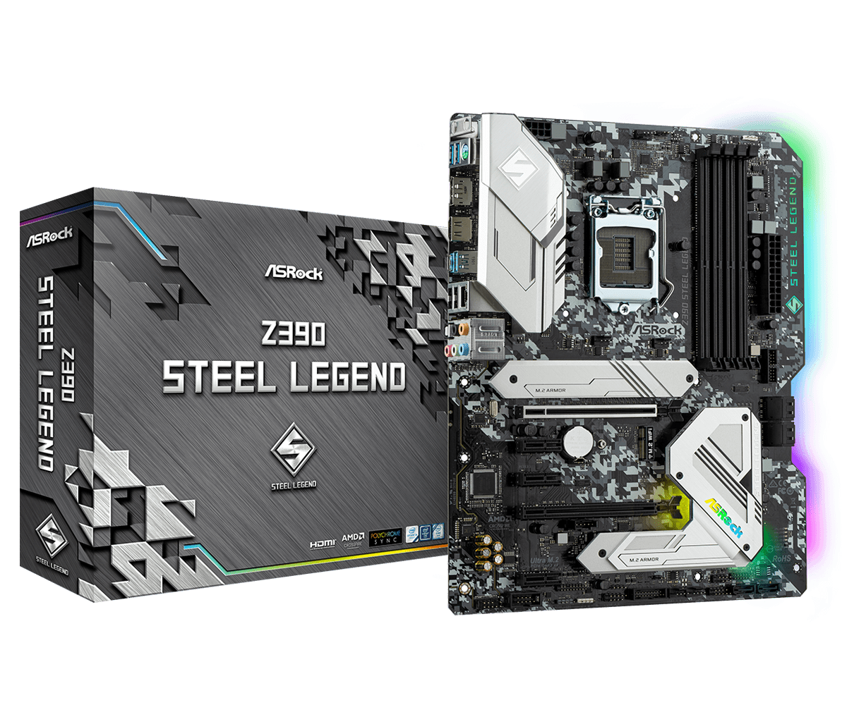 Z390 Steel Legend Product Photo