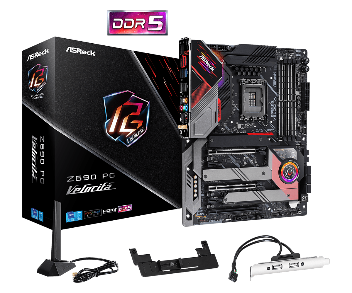 Placa Mãe ASRock Z690 PG Velocita