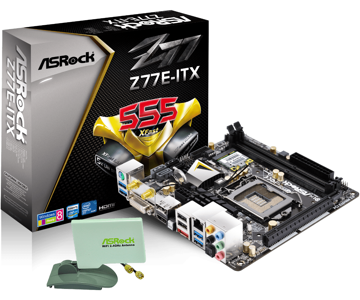 Z77E-ITX Product Photo