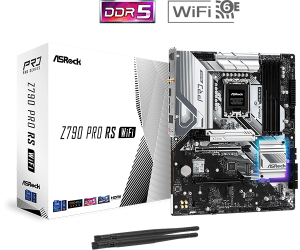 ASRock > Z790 Pro RS WiFi