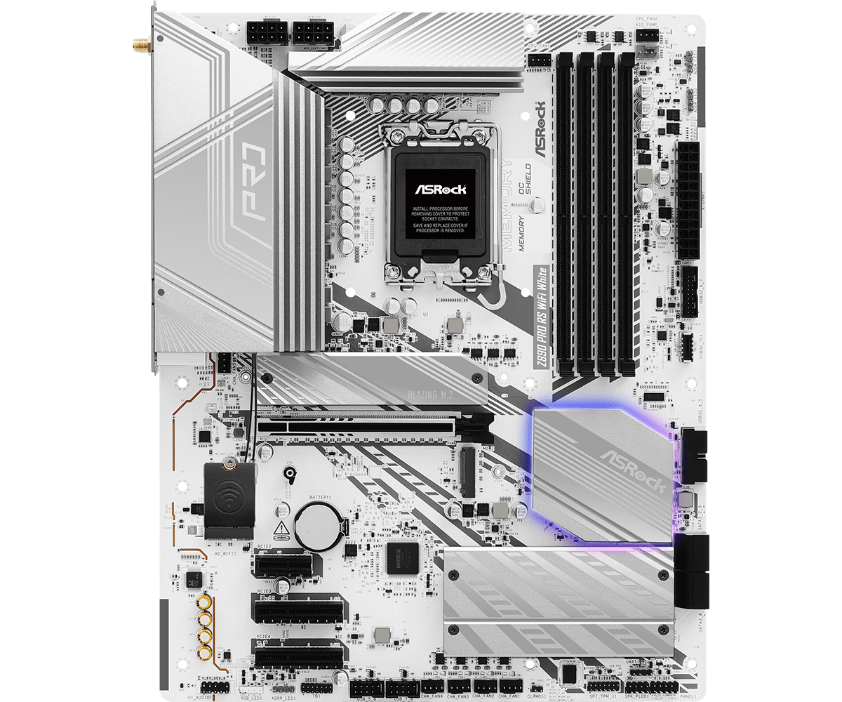 ASRock Z890 Pro RS WiFi White