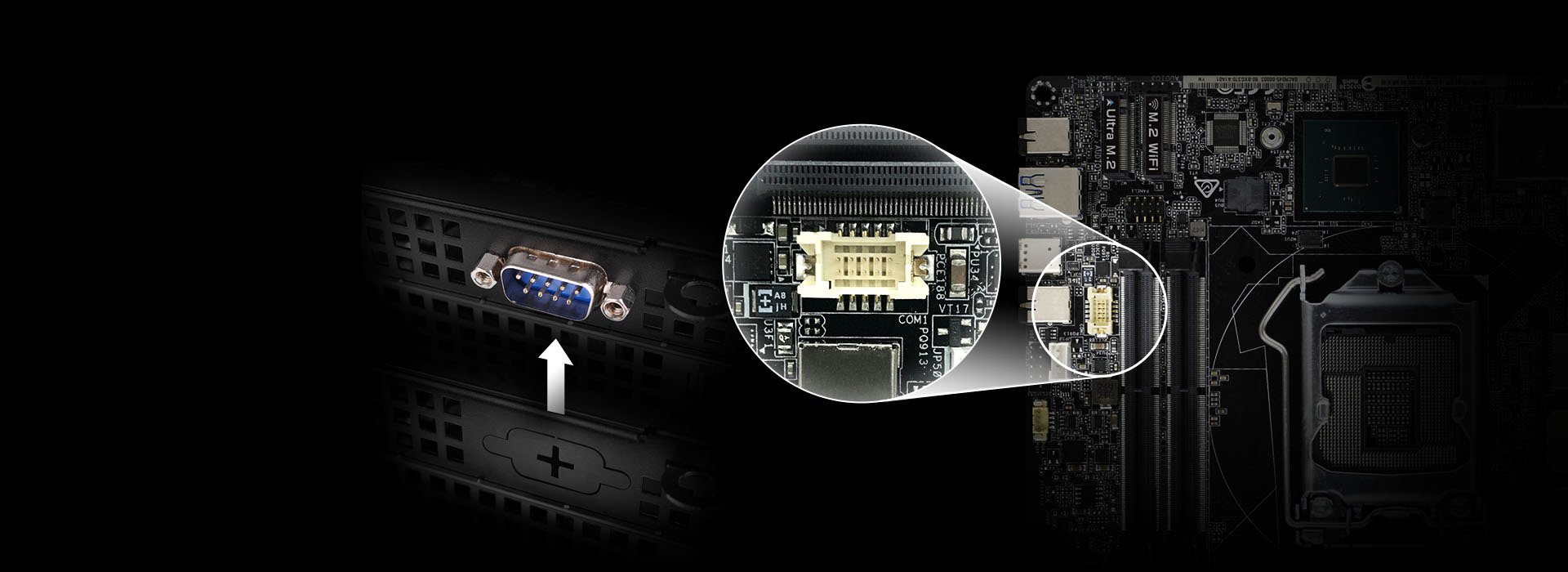 DM310 COM Port Header