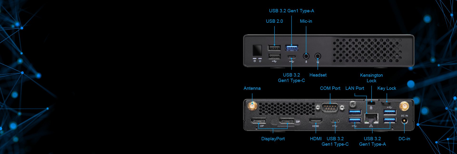 Jupiter610 Rich USB Connectivity