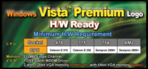 Windows<sup>®</sup> Vista Premium HW Ready Logo