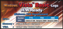Windows<sup>®</sup> Vista Basic HW Ready Icon
