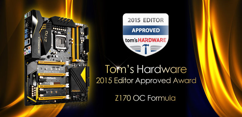 Z170 OC Formula THG Editor Approved