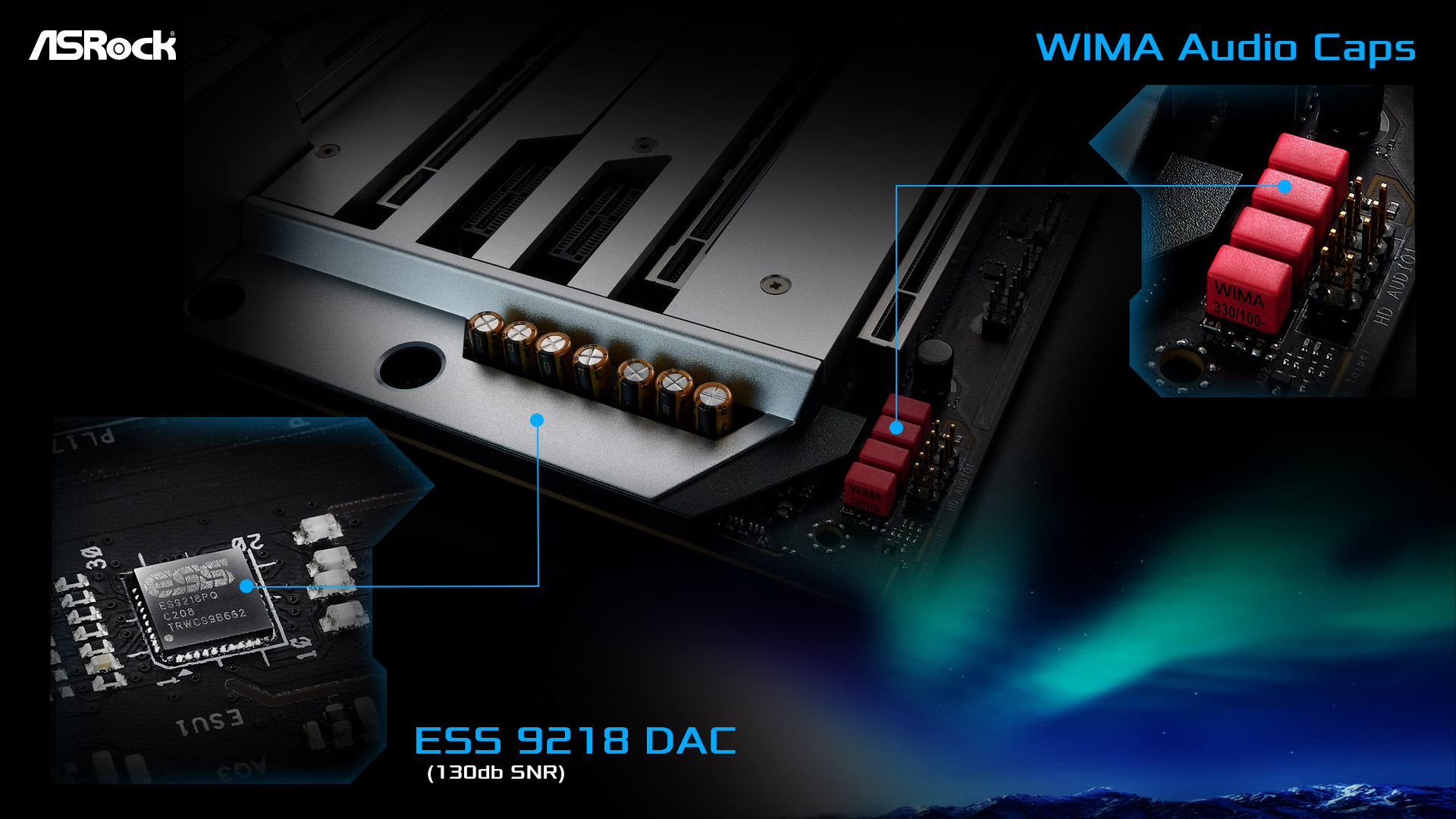 WIMA Audio Caps / ESS 9218 DAC