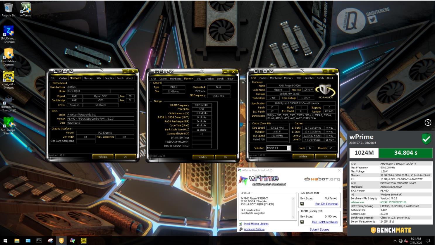 wPrime-1024M Screenshot