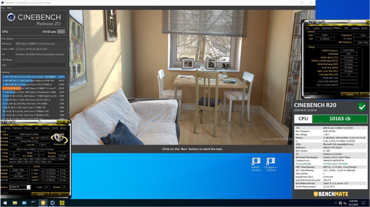 CINEBENCH - R20 Screenshot