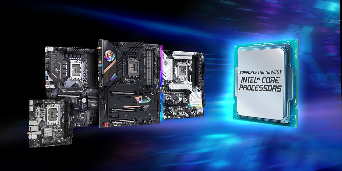 ASRock veröffentlicht neues BIOS zur Unterstützung der Intel<sup>®</sup> Next-Gen Desktop-Prozessoren für seine Motherboards der Intel<sup>®</sup> 600 Serie