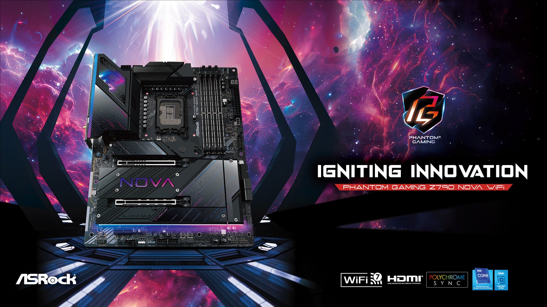 ASRock New Phantom Gaming Z790 Motherboards launch for 14<sup>th</sup>Gen