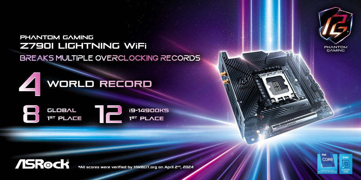 ASRock Unveils Z790I & B760I Lightning WiFi Motherboards with DDR5-8600 Support for Extreme Overdrive Power