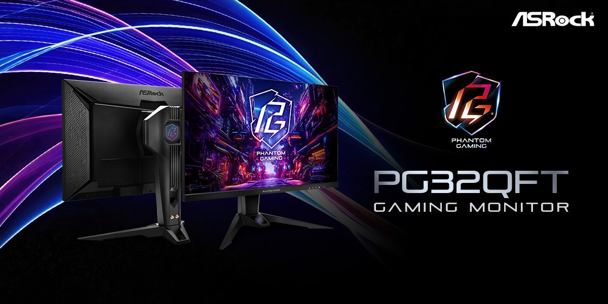 ASRock Introduces the Advanced PG27QFW2A Gaming Monitor, Combining 400Hz Performance with a 2K IPS Panel